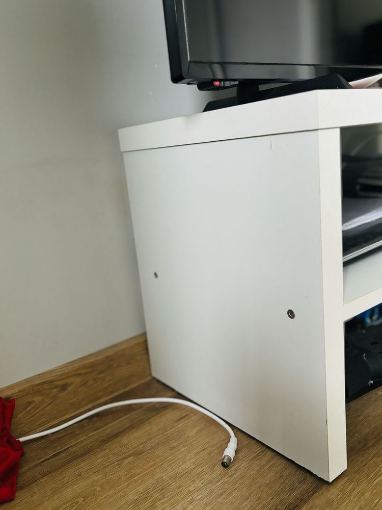 Szafka biala pod tv 80x35x40 cm
