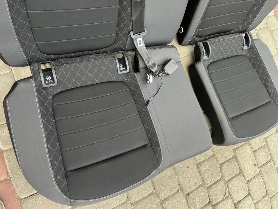 Fotele kanapa tył do skoda Fabia 3 2020/2022 NOWE