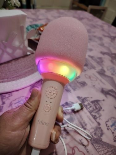 Fifine e2 караоке мікрофон для вас та ваших діток.