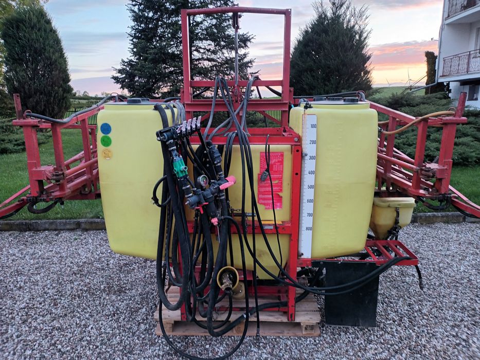 Opryskiwacz RAU D2 900l 15m Hydraulicznie rozkładany Rozwadniacz 800l