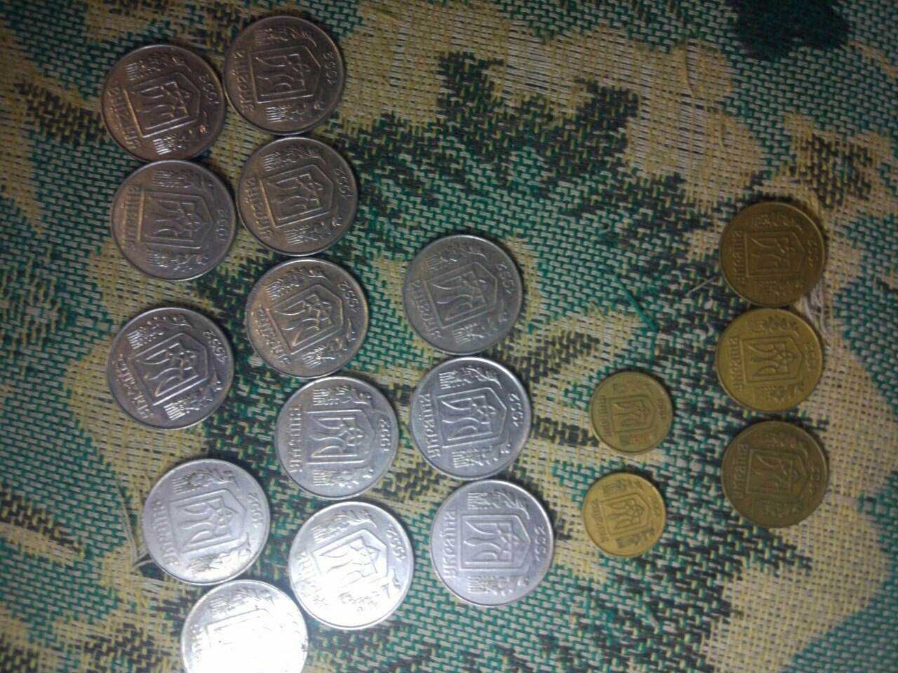 Продам монеты  Украины 1992 года