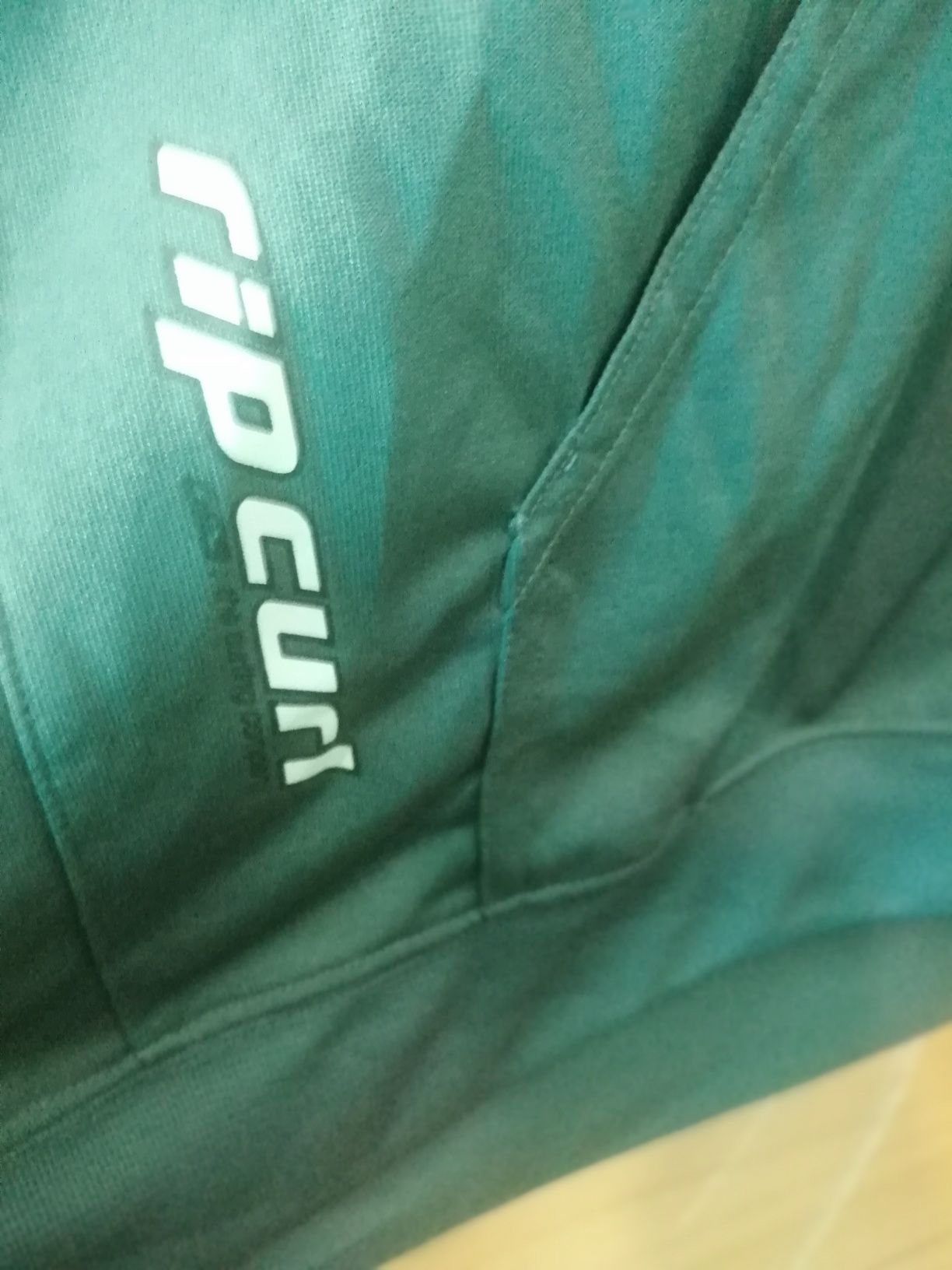 Camisola licra, Rip Curl, com carapuço,, etiqueta, tamanho, LARGE