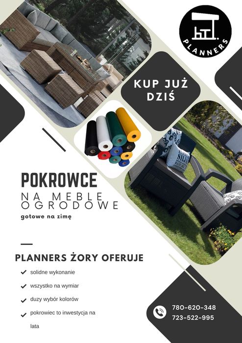 pokrowce na meble ogrodowe