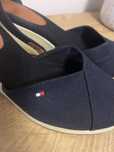 Sandały ma koturnie espadryle Tommy Hilfinger