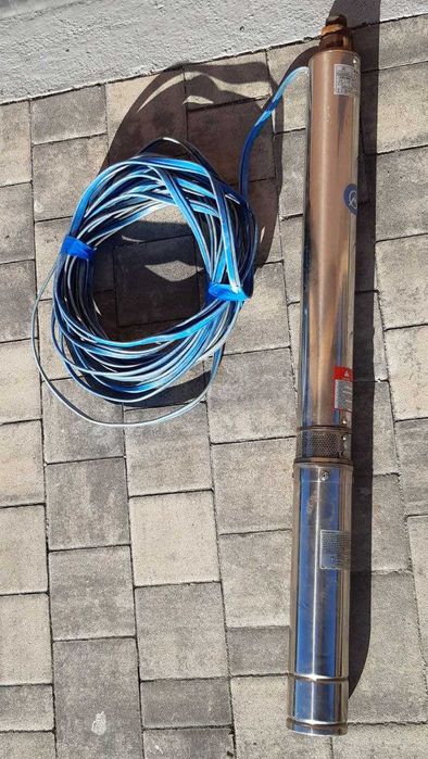 Pompa głębinowa 3,5'' Malec 90QJD216-0.75kW + skrzynka rozruchowa