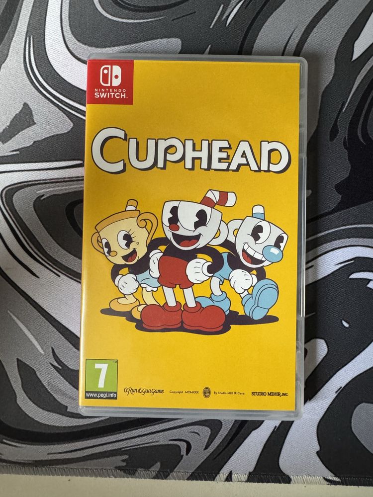 Cuphead + DLC na nintendo switch