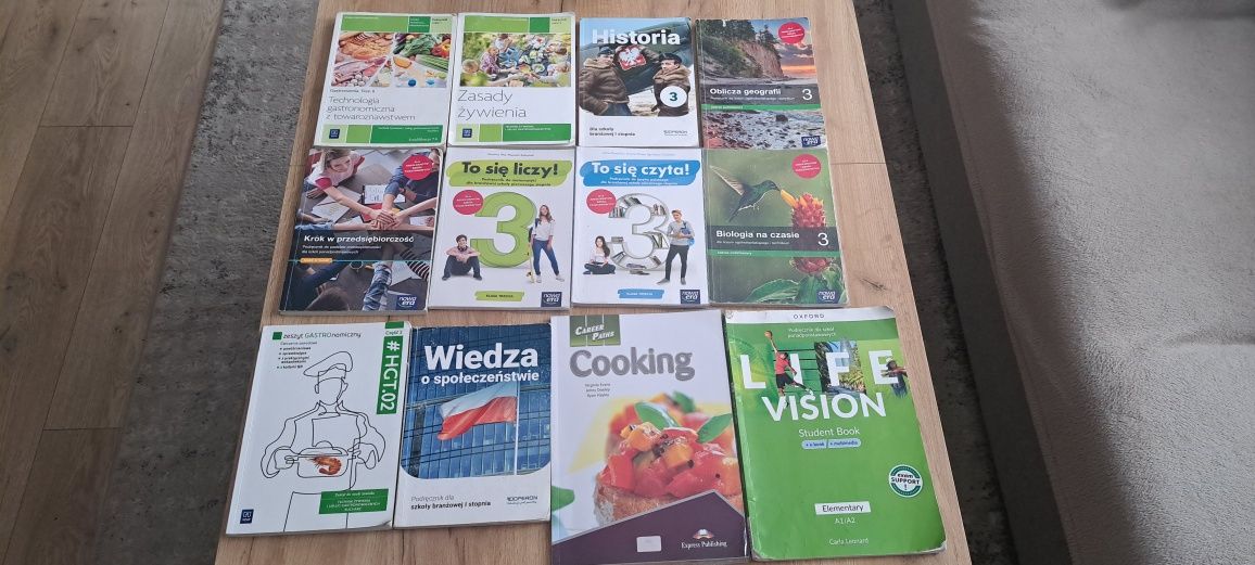 Podręczniki do 3 klasy Szkoły Branzowej  I stopnia