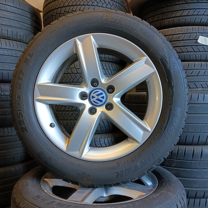 Koła zimowe 17" 5x112 Passat Tiguan arteon skoda 225/55/17