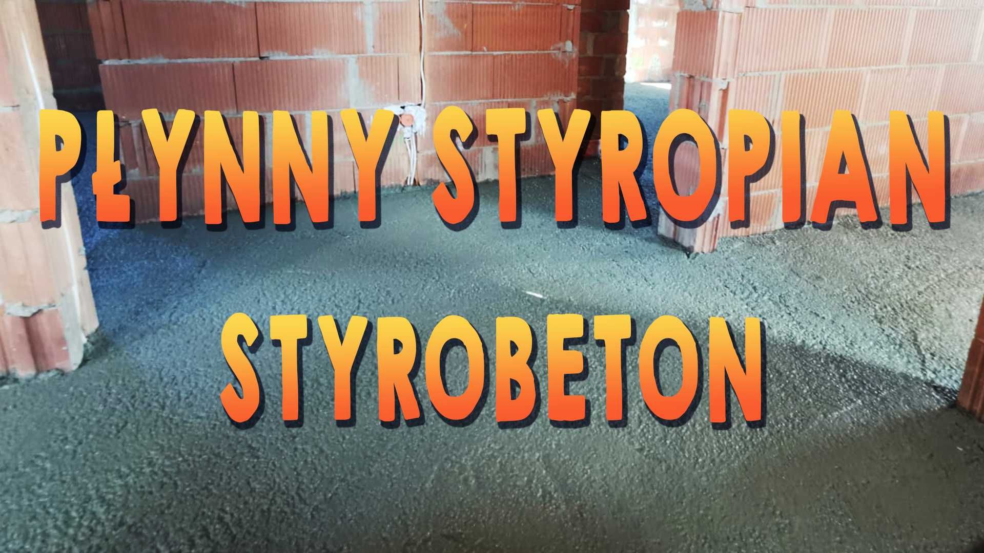 Płynny styropian - Styrobeton