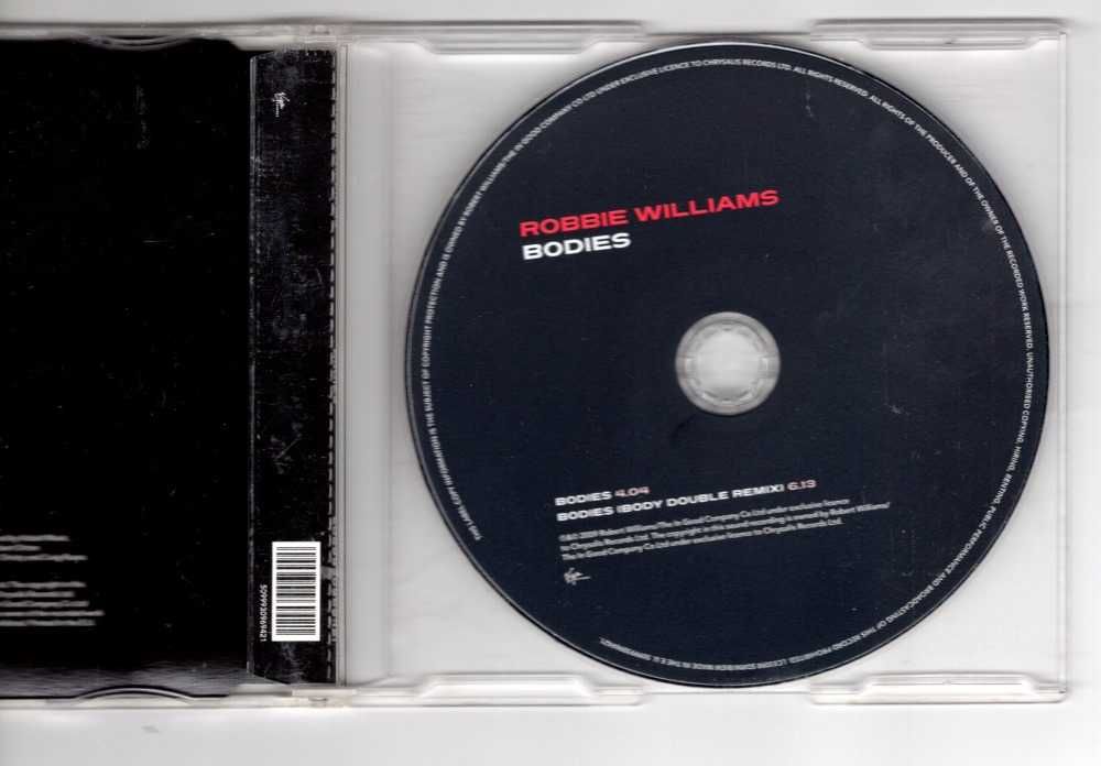 Robbie Williams - Bodies (CD, Singiel)