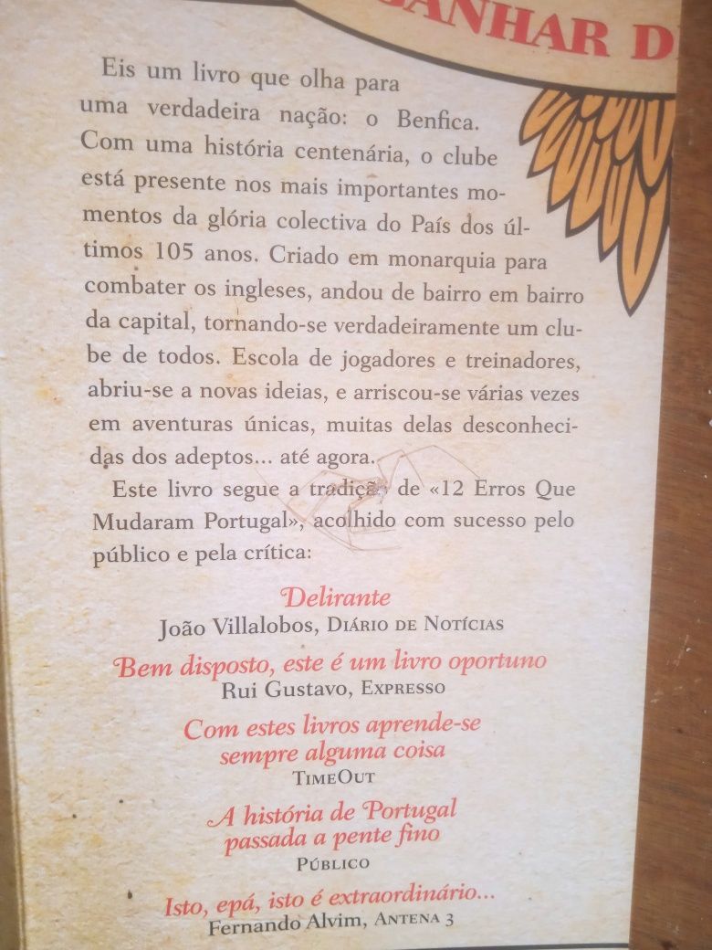 12 Erros que tramaram o nosso Benfica