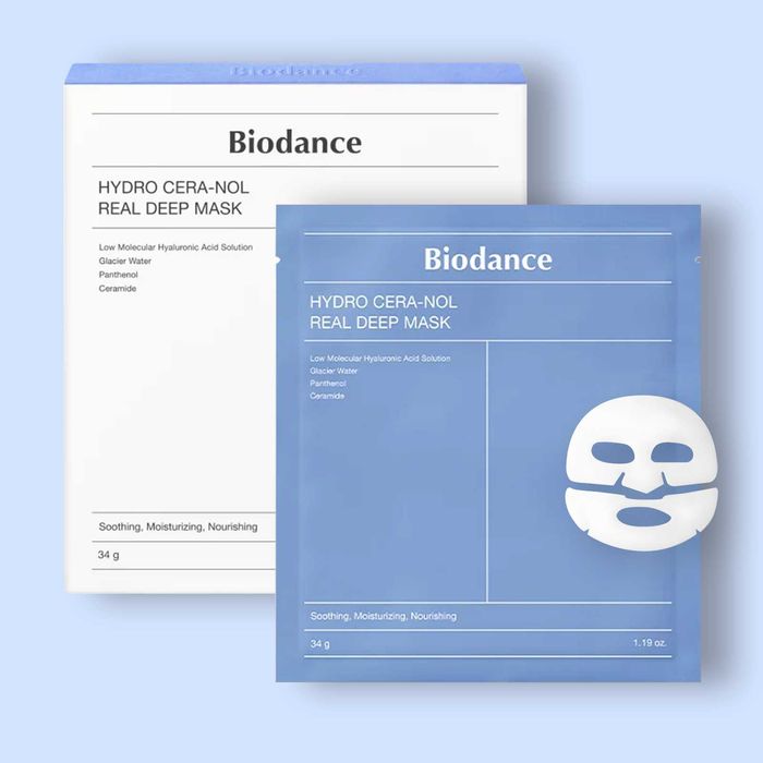 BIODANCE Hydro Cera-nol Real Deep Mask, 34g - maska nawilżająca 4szt