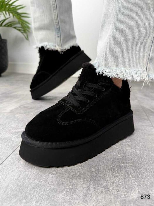 Чорні сноубутси на шнурівці, черевики, зимние сноубутсы черные 36-40