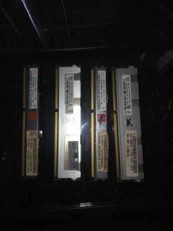 ECC DDR3 16 gb(4x4) с радиаторами