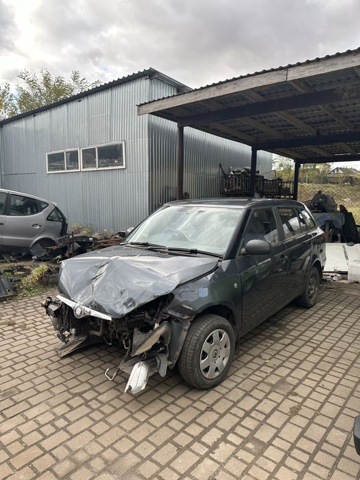 Skoda Fabia 2 . 2009 рік . 1.2 бензин CGPA . Після ДТП . Заводиться