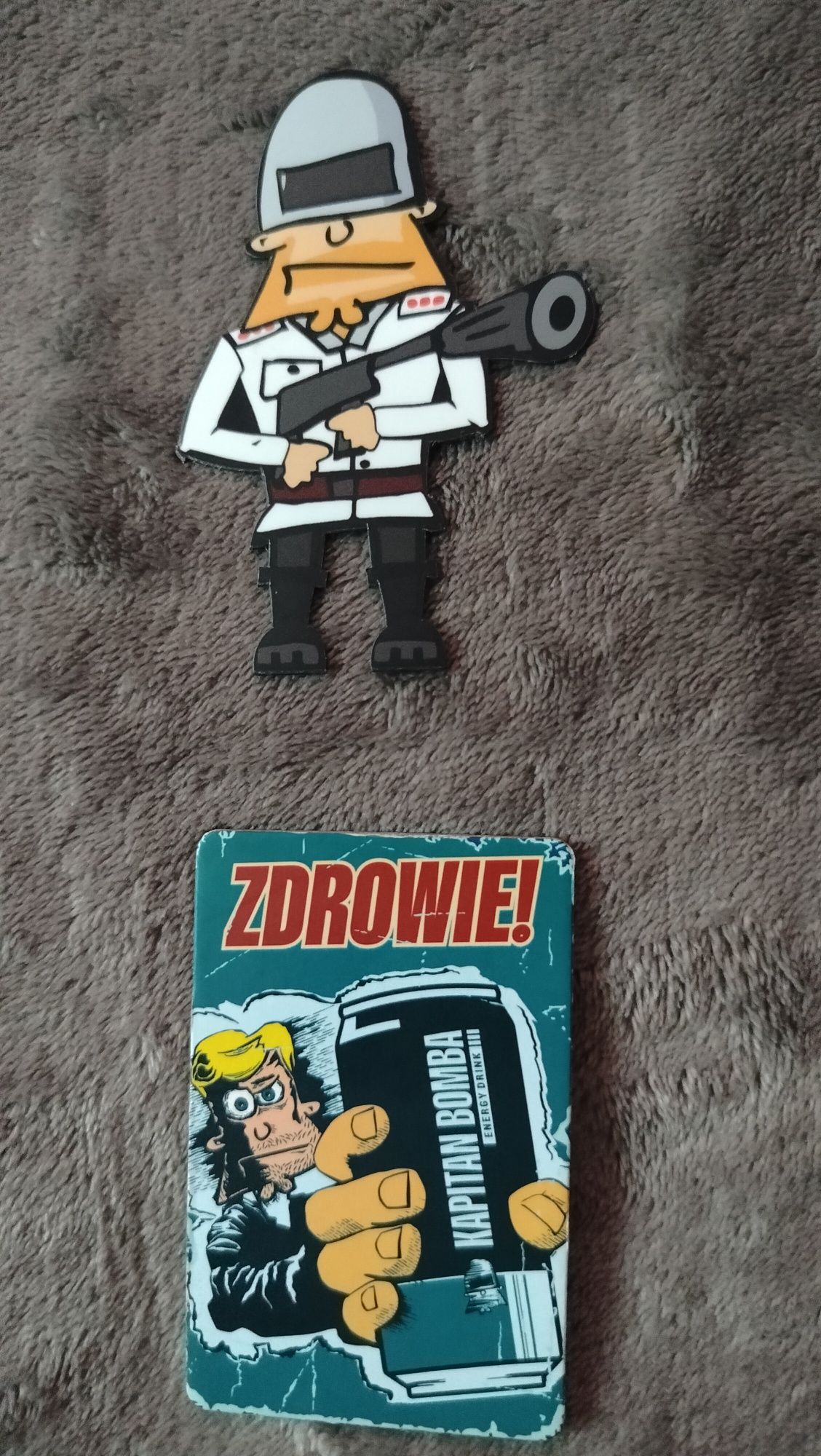 Magnesy Kapitan Bomba 6 sztuk
