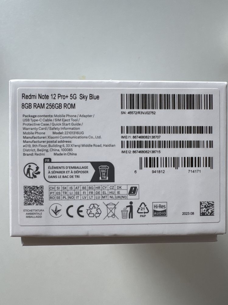 Redmi Note 12 Pro + plus 5g