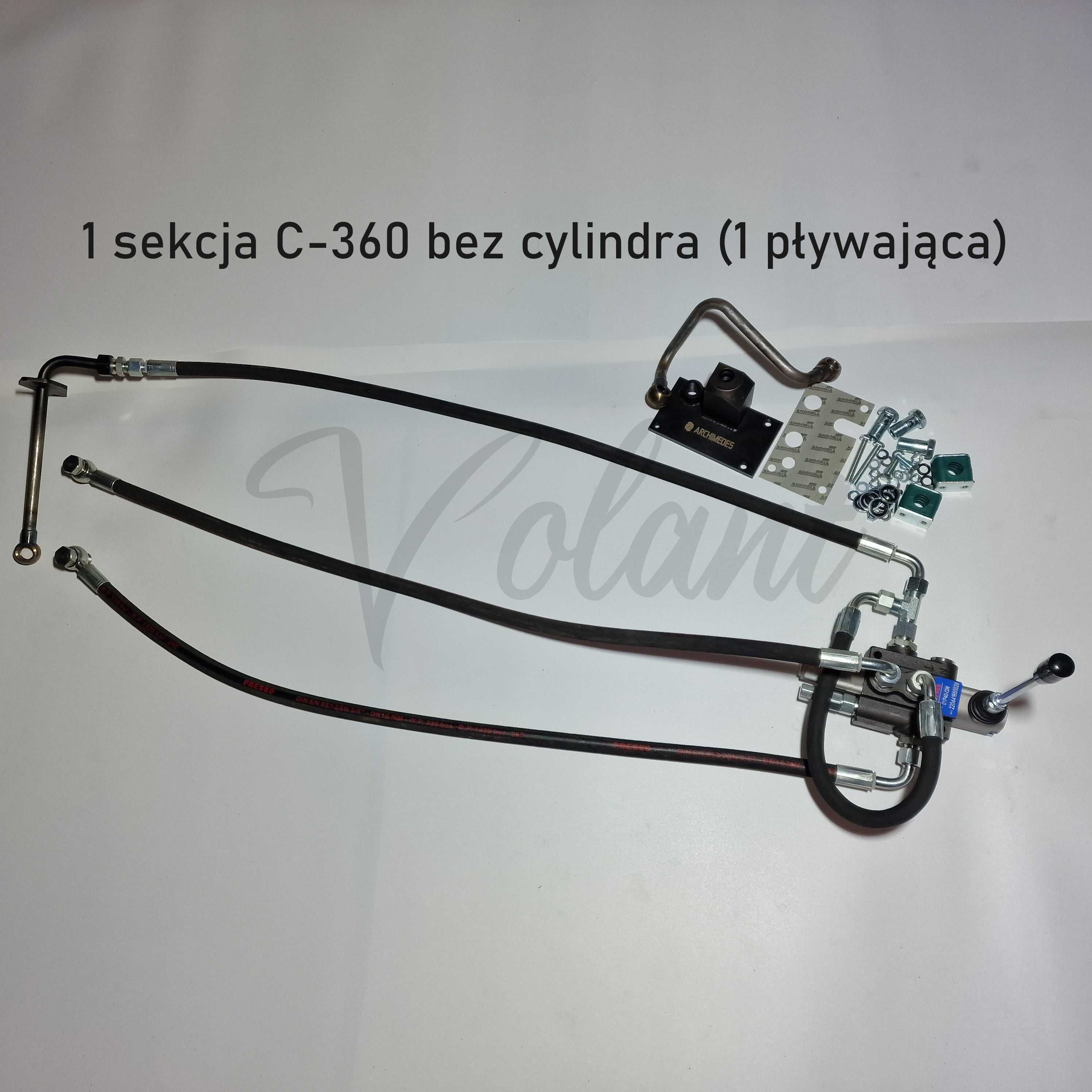 Rozdzielacz Hydrauliczny 1 Sekcyjny Zewnętrzny Ursus C-360