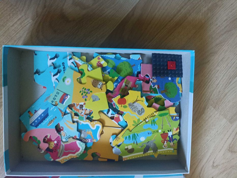 Edukacyjne Puzzle Mapa Polski