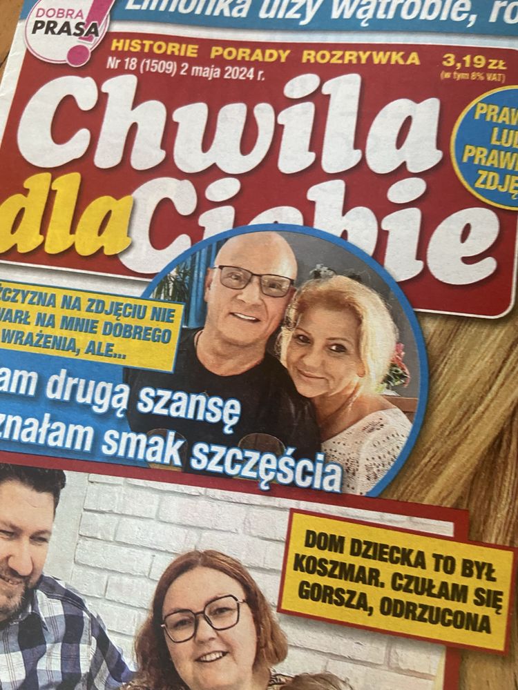 9 sztuk gazet życie na gorąco chwila dla ciebie