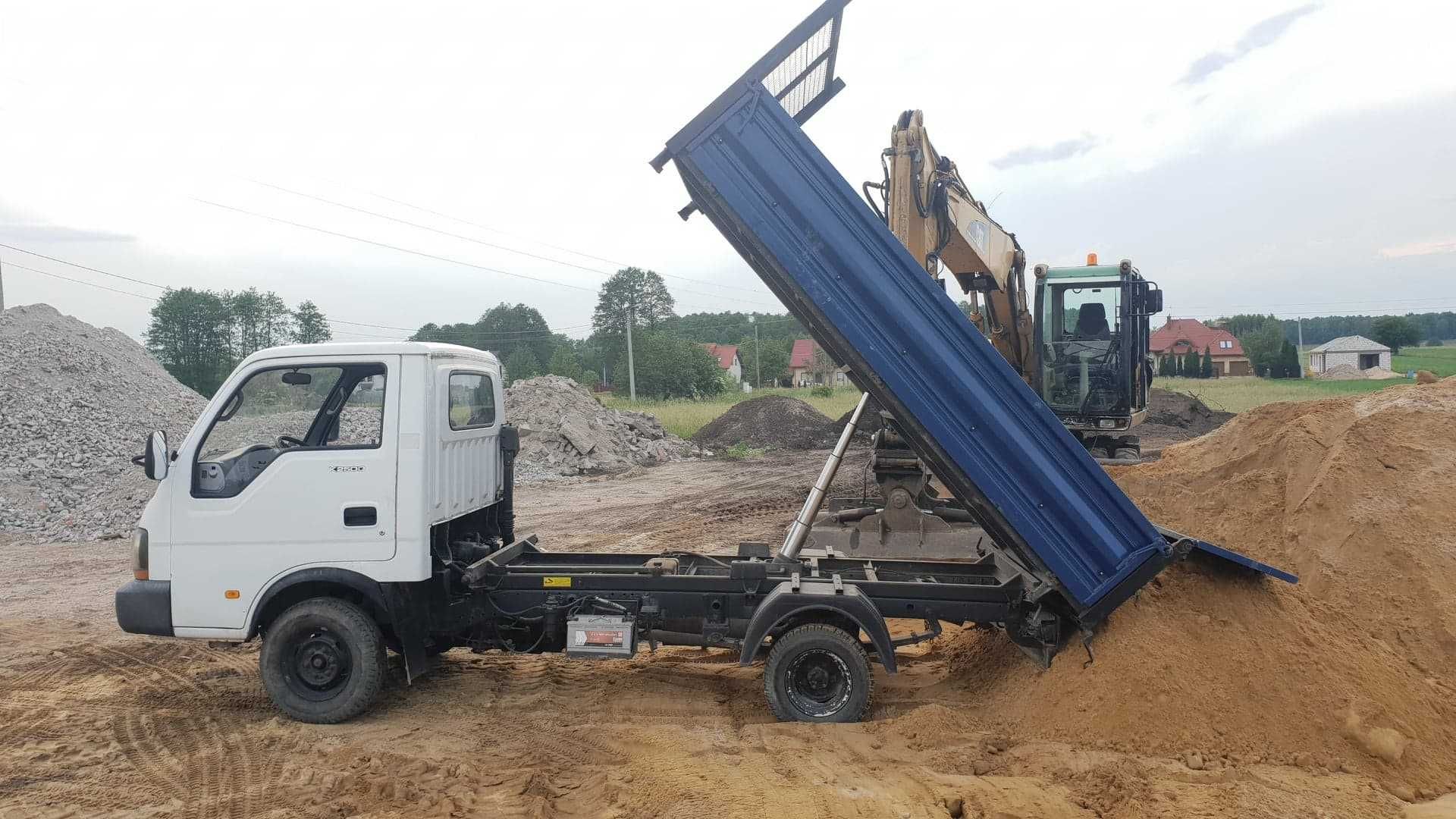 Gruz Betonowy 0-63 kruszywo pod kostkę na place drogi