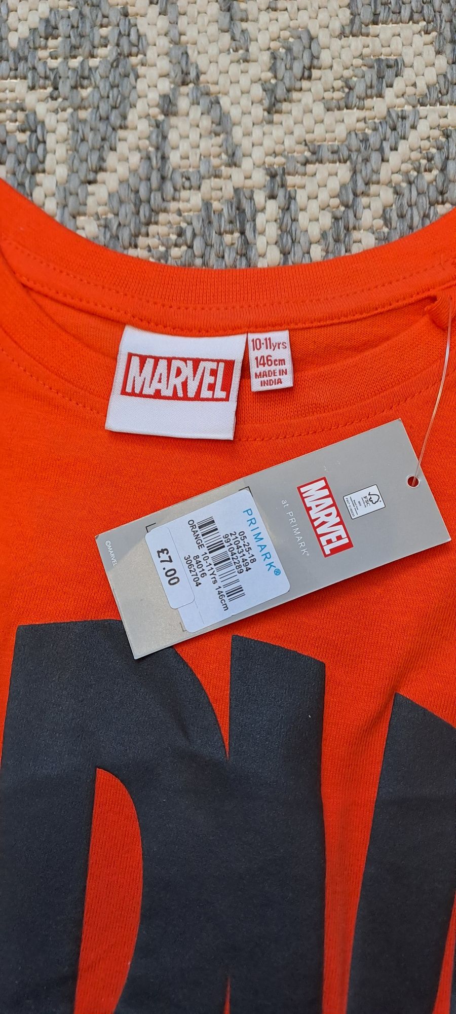 Фірмова футболка Marvel 10-11 років