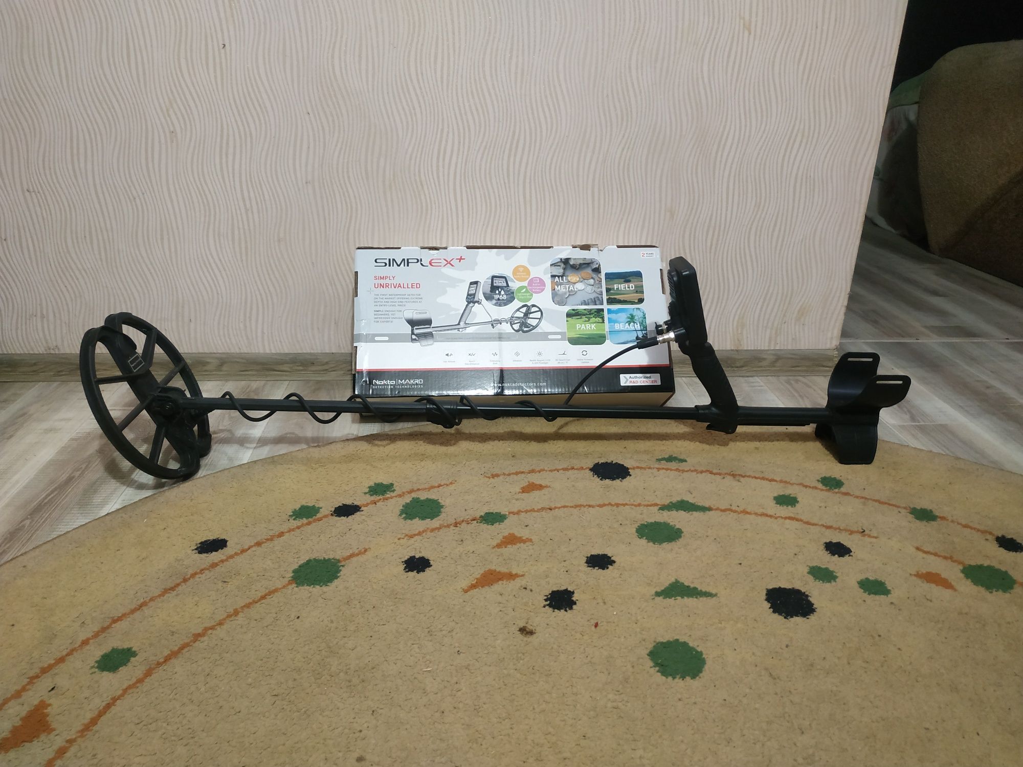 Металлоискатель Nokta makro simplex+