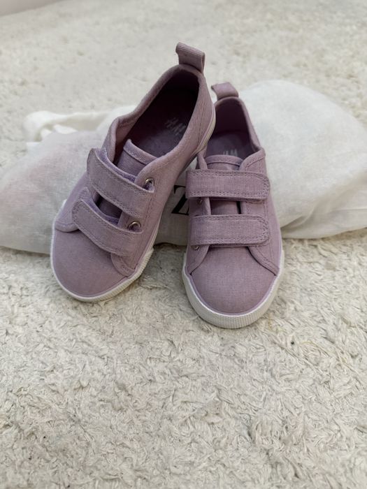 Кеди кросівки мокасини hm для дівчинки 25 розмір