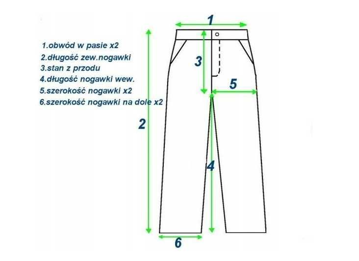 SPODNIE męskie duże ze STRECZEM W47 L32 pas 120-124 cm CZARNE BIG MAN