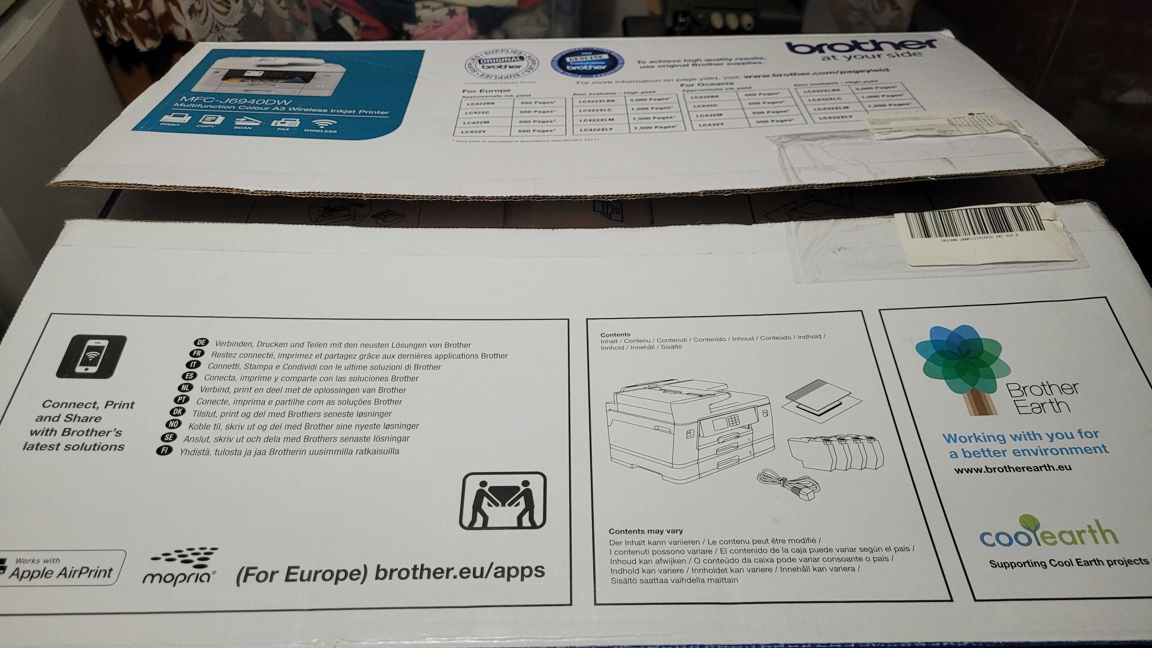 Drukarka kolorowa wielofunkcyjna A3 Brother MFC-J6940DW