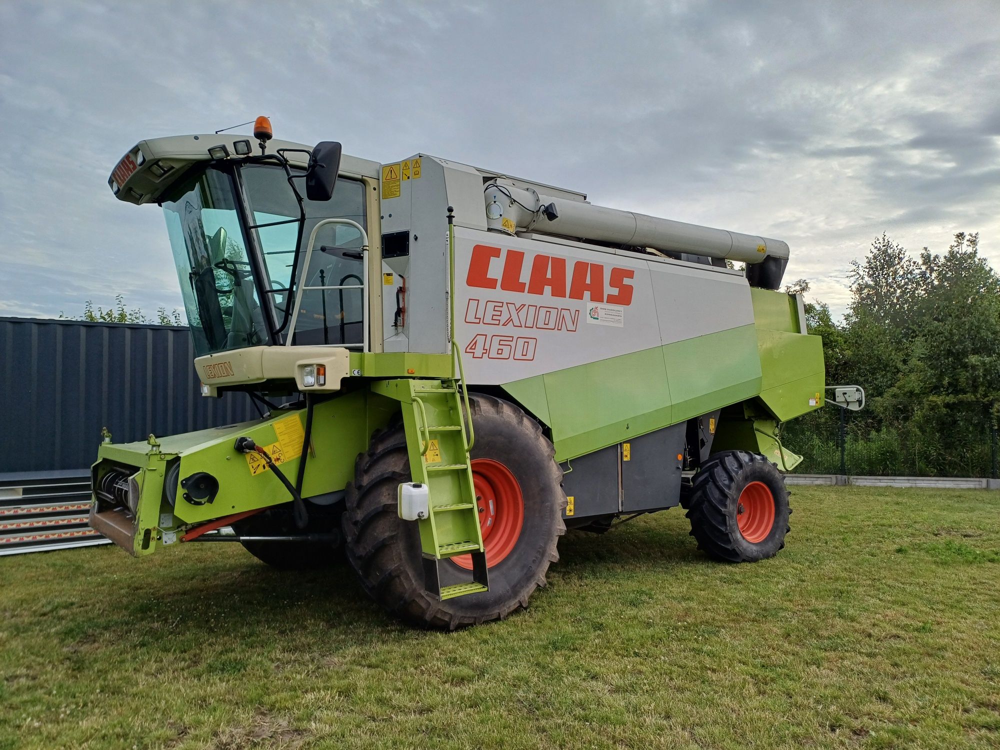 Claas Lexion 460 mercedes v6 cebis cena brutto