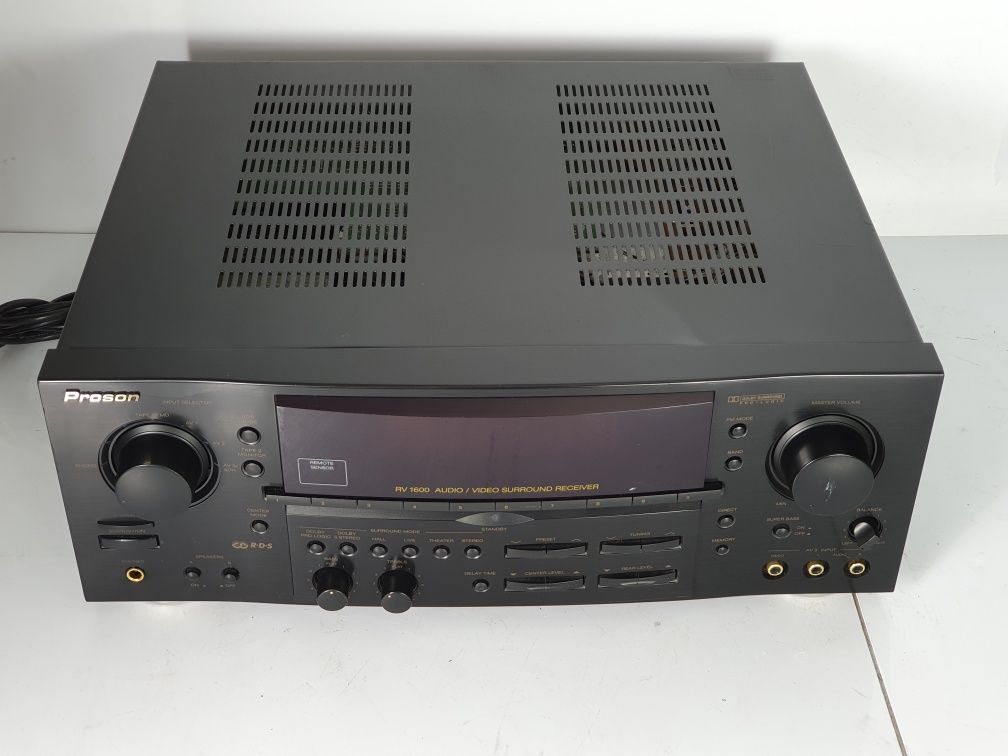 Amplituner Proson RV 1600 Wzmacniacz 8ohm 400W Szwedzki Dobór Audio