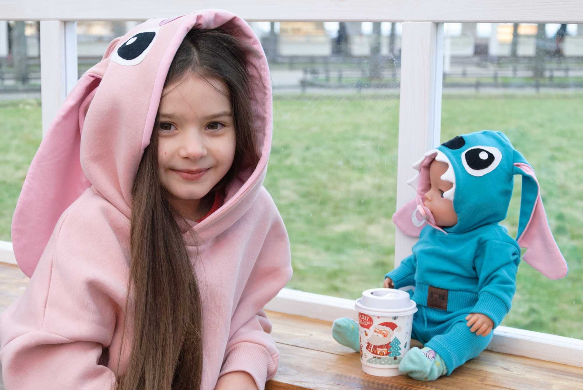 kombinezon dziecięcy na wzór Stitch