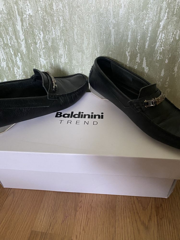 Шкіряні мокасини Baldinini, туфлі взуття оригінал