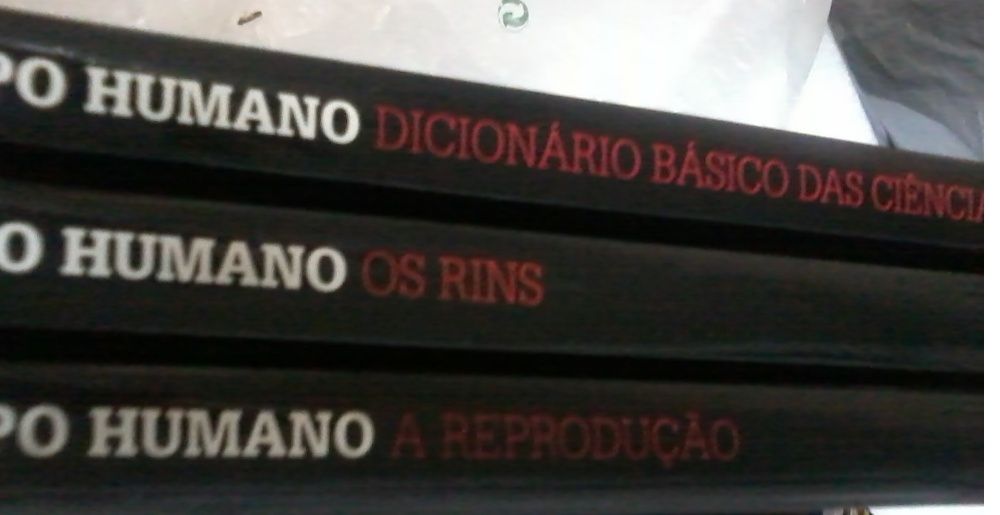 Coleções de 15 Livros e 10 Cassetes VHS Corpo Humano