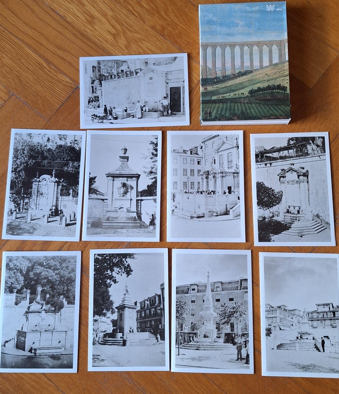 Cartões Chafarizes de Lisboa, EPAL