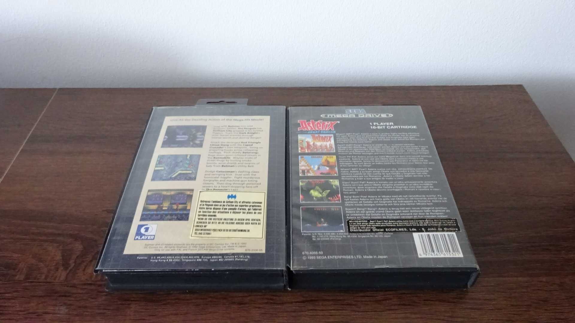 Lote de jogos Mega Drive