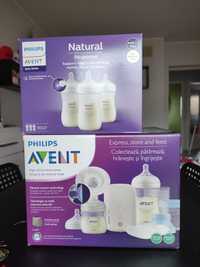 Zestaw Laktator elektryczny Philips Avent SCD395/21+ butelki + gratisy