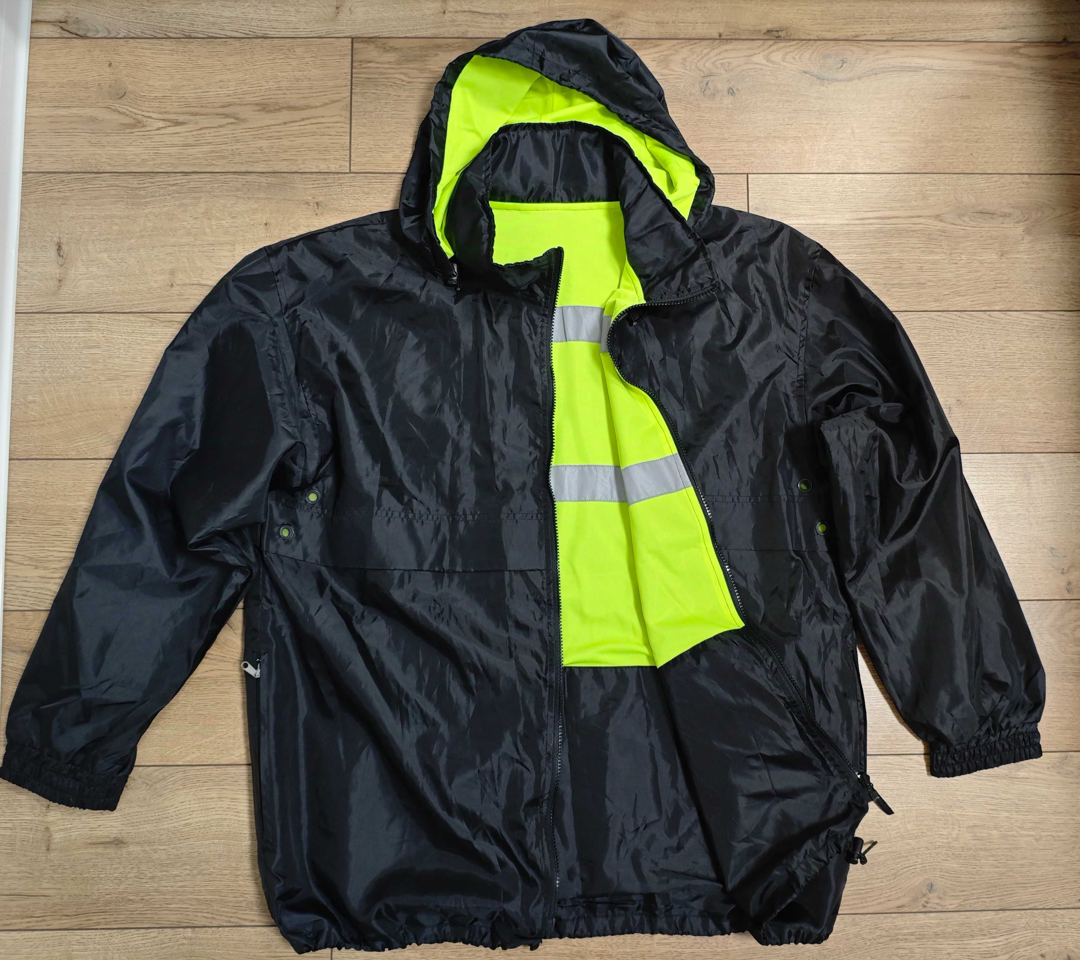 Сигнальна р. xl / xxl TIR водійська двостороння чорна для водія тір