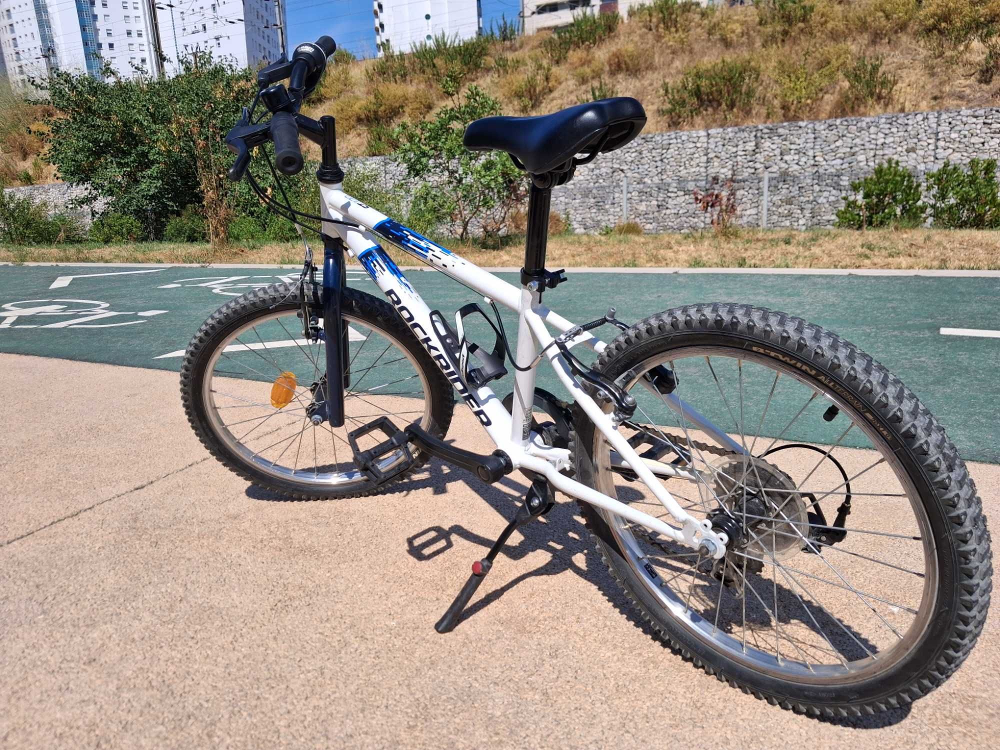 Bicicleta Rockrider 20'' Criança (6-11 anos) com mudanças