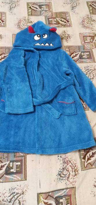 Халат  махровый  детский