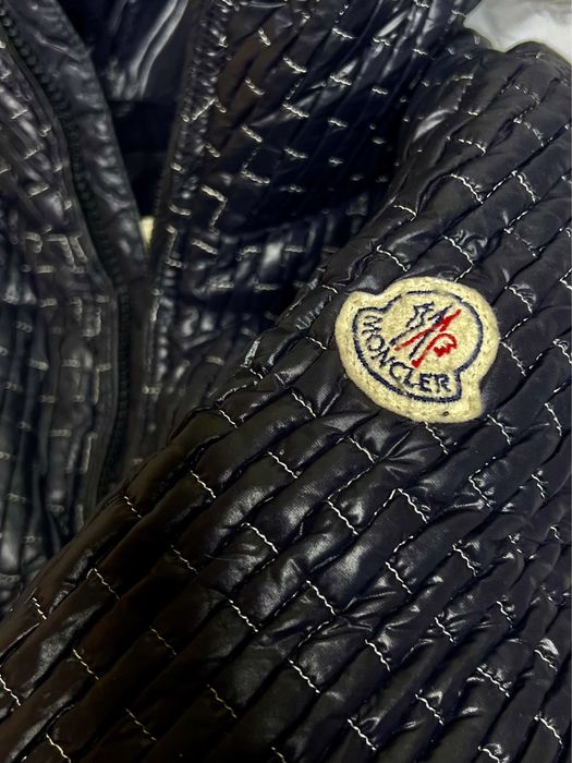 Куртка пуховик натуральный пух Moncler оригинал винтаж размер S - XS