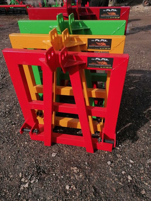 Podnośnik platetowy, Widły do palet skrzyniopalet Filpol Dostawa