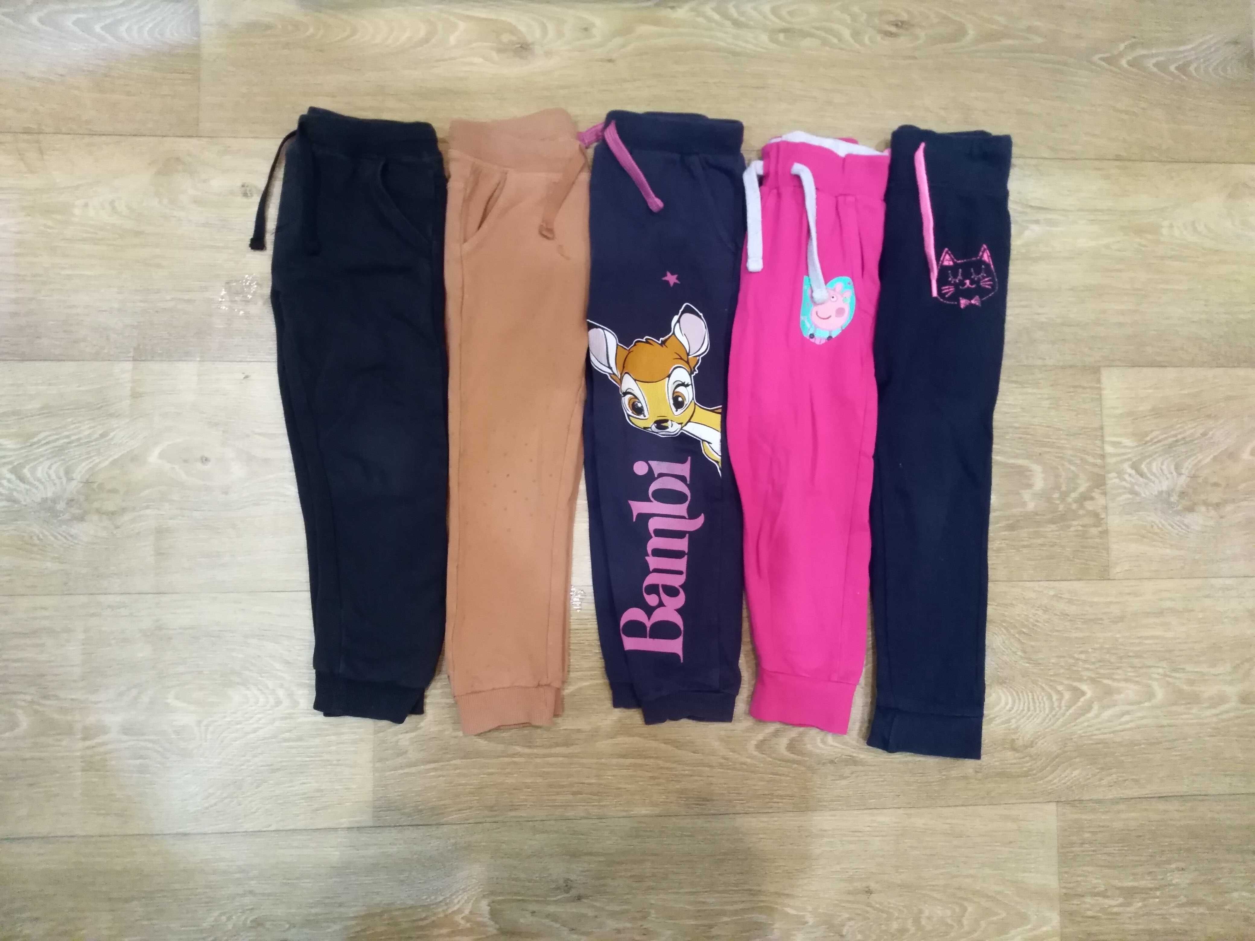 5 par dresów 104 dziewczynka