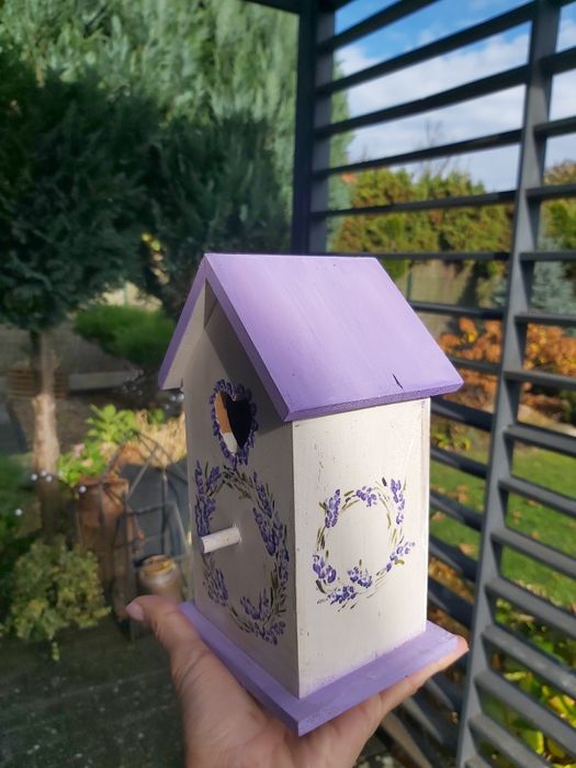 Budka dla ptakow dekoracja