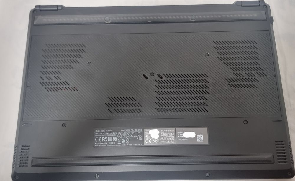 Asus Zephyrus M16 Intel i9 13th, Nvme 2TB, 48GB Memory, RTX 4070