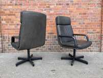 Skórzany fotel „DON” marki Walter Knoll,70s.vintage