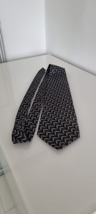 2 krawaty - odcienie ciemne, eleganckie