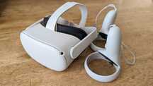Meta Quest 2 VR 64GB – pełny zestaw, akcesoria, etui, plecak