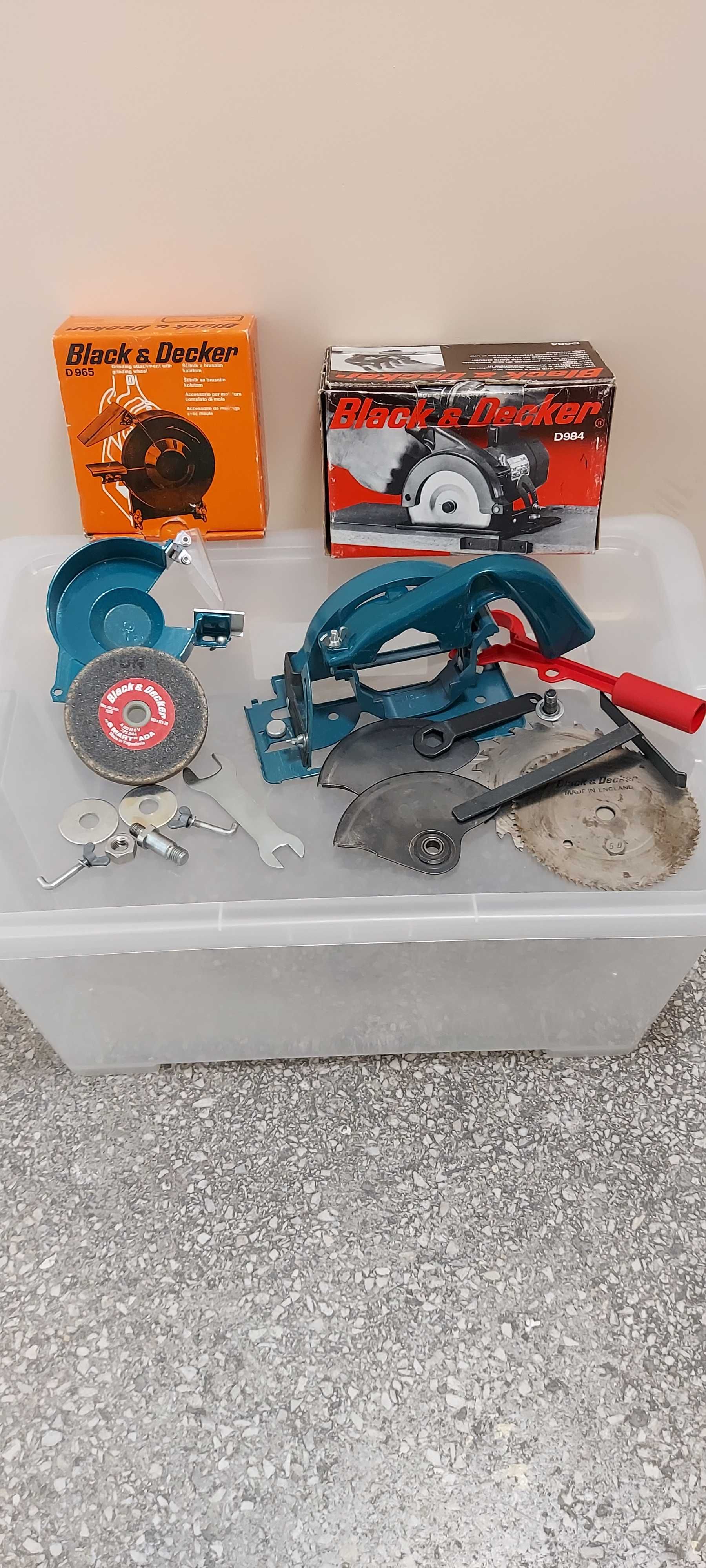 Zestaw majsterkowicza Black&Decker wieloelementowy.